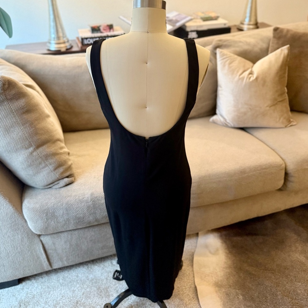 Thom Midi Dress in Black - Picture 4 of 7